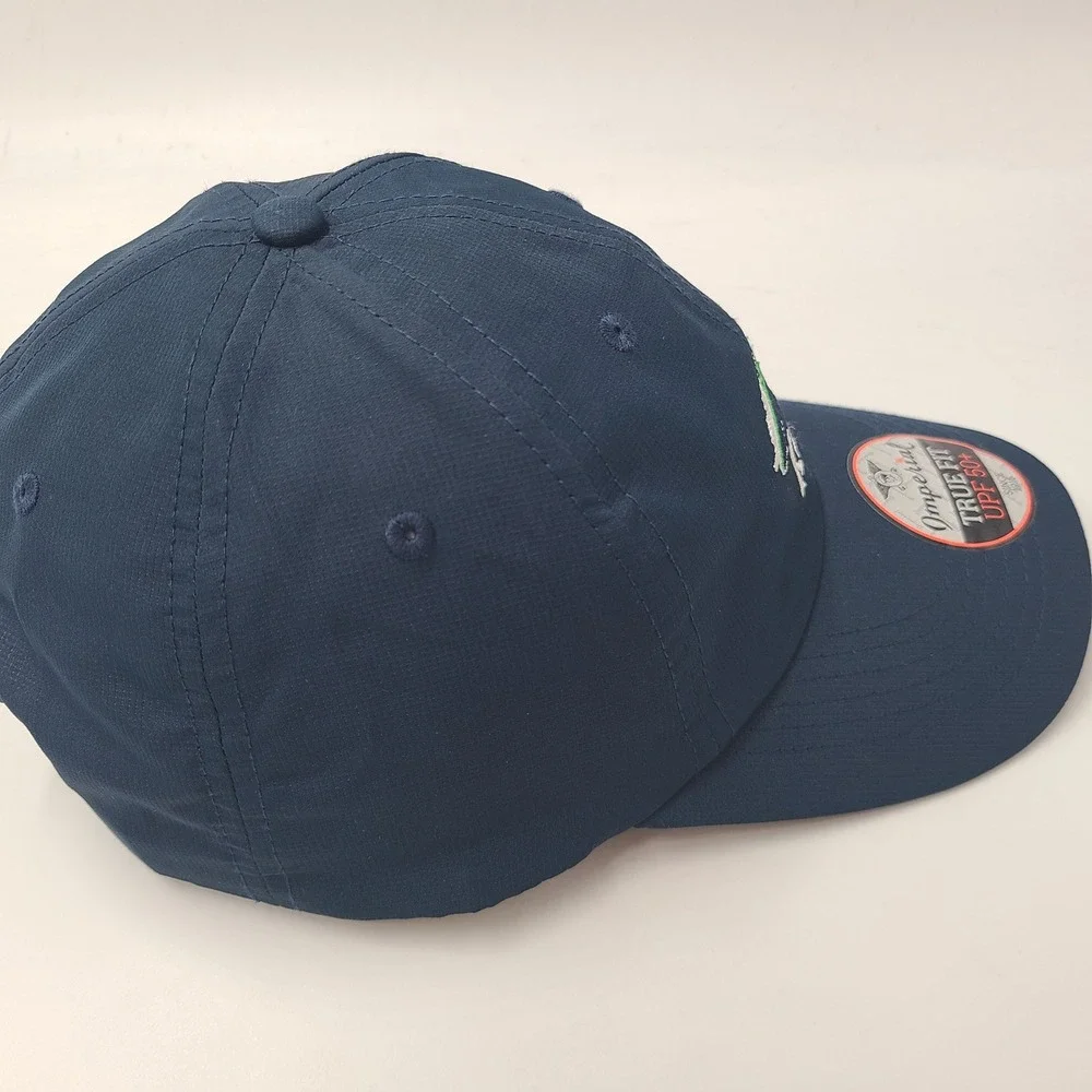 Kwiniaska Golf Club Hat Adjustable Imperial Blue Shelburne Vermont Course Men